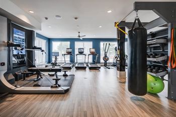 Smart fitness center (cardio + strength)